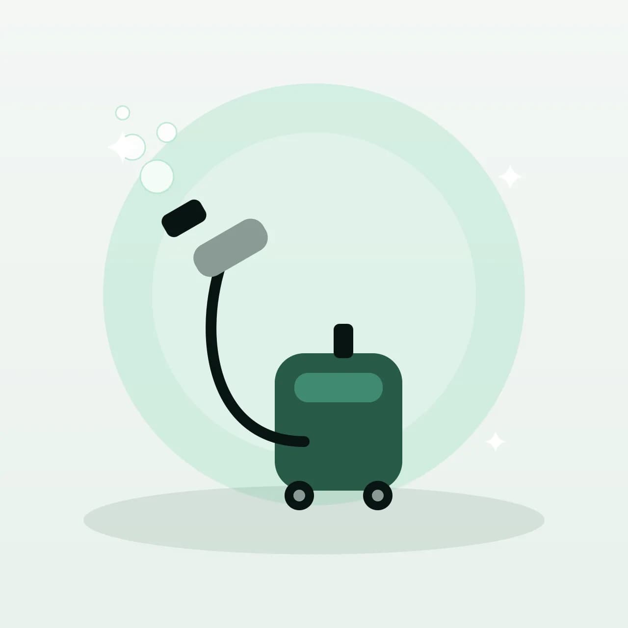 Steam cleaning machine