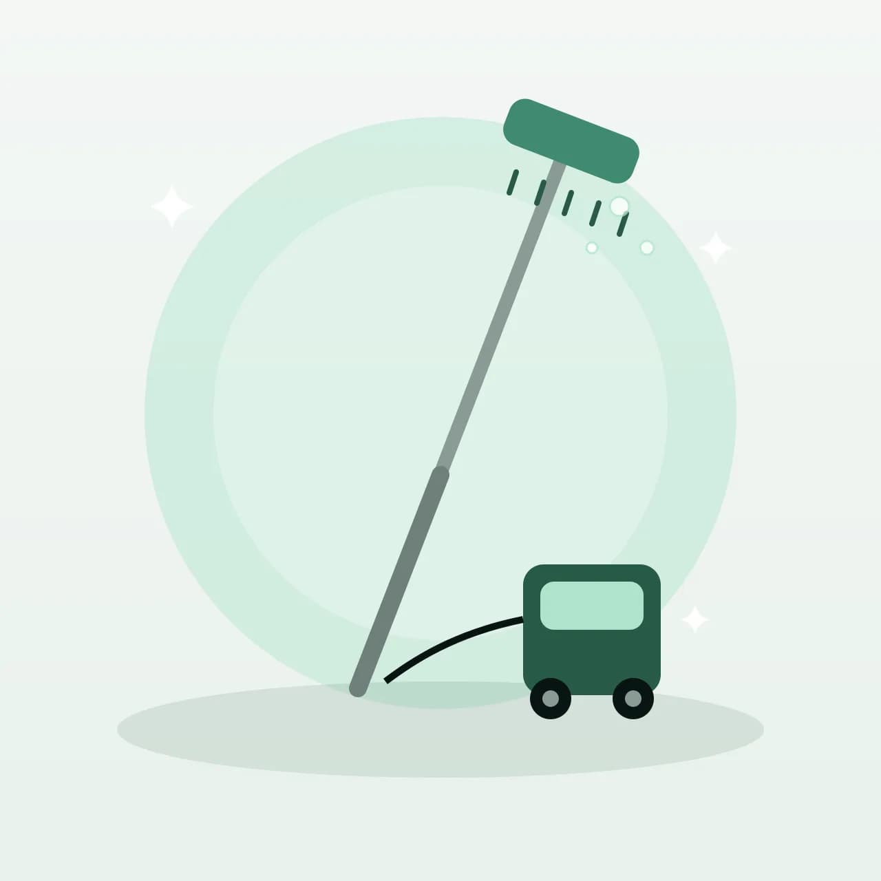 Water-fed telescopic window cleaning pole