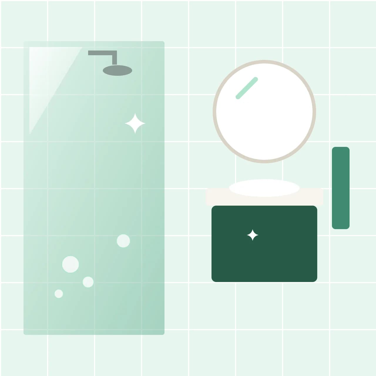 Bathroom Deep Cleaning by a professional cleaning team in Dubai